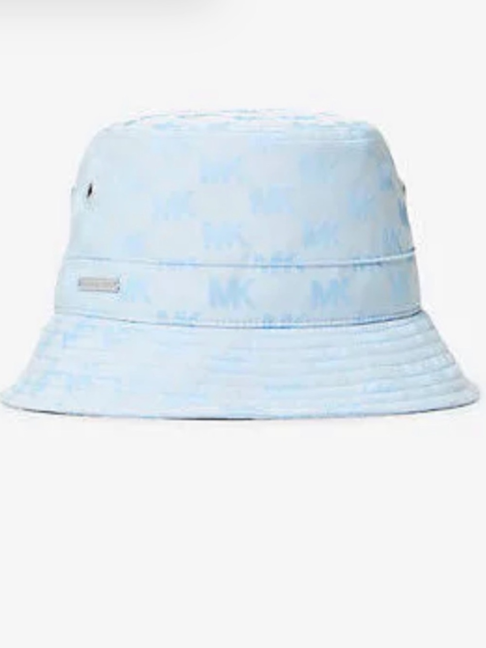 Michael Kors Blue MK Logo Bucket Hat